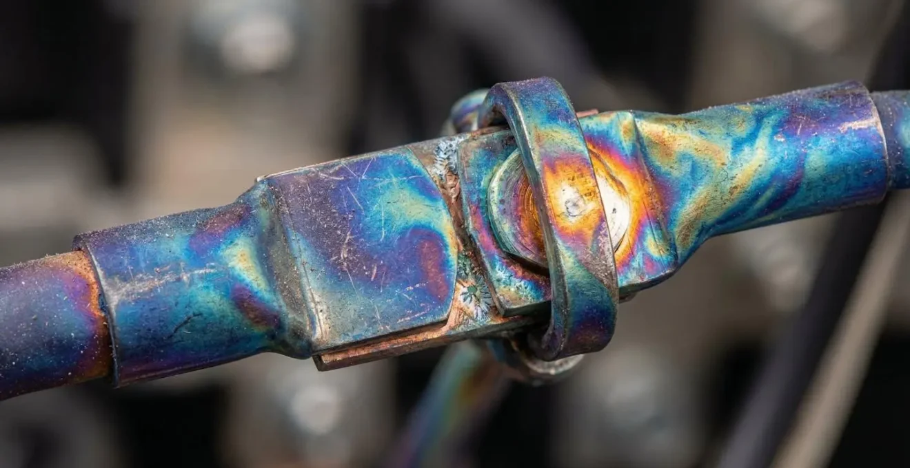 Diagnostic thermographique montrant un point chaud sur une connexion électrique desserrée
