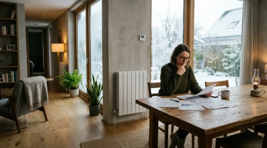 Comparaison visuelle des coûts de chauffage avec différentes sources d'énergie en 2025